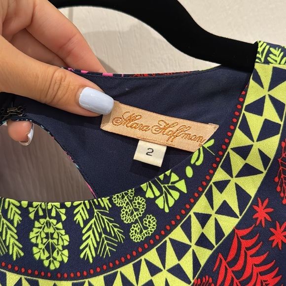 Mara Hoffman Printed Open Back Mini Dress - Picture 5 of 6